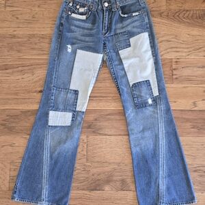 True Religion Joey Patchwork Jeans